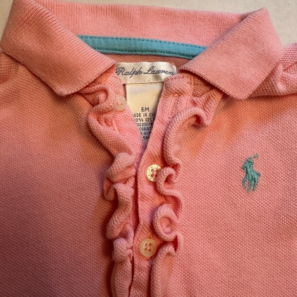 Ralph Lauren Baby Girl's Pink Layette 6 Months Perfect Condition Logo - Picture 2 of 5